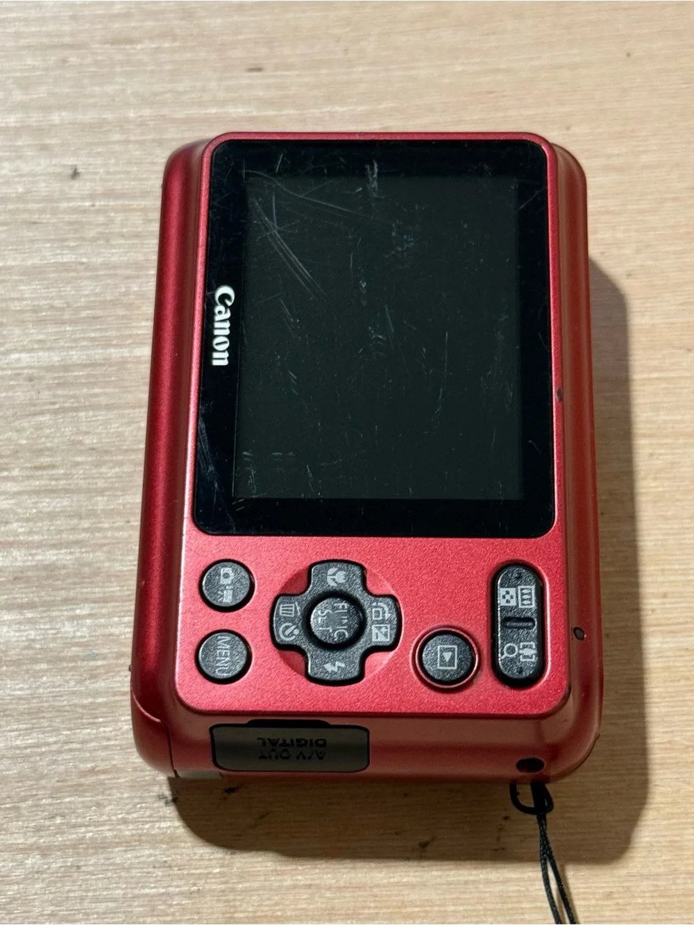 Canon PowerShot A800 10.0MP Digit Camera Red Tested Good w/Batt-SDCard Read Blw! - Picture 9 of 13